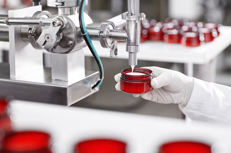 Barrel pump used in cosmetics cream filling production — Antlia Engineering Works